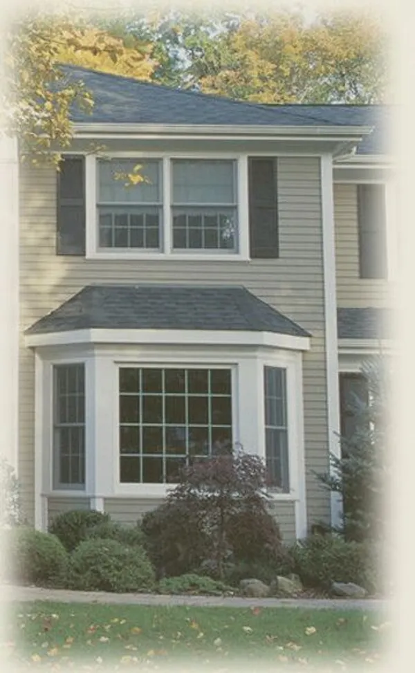 Bay window exterior view