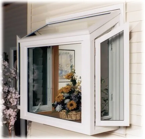 Garden window in kitchen
