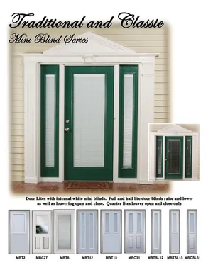 Mini Blinds Doors